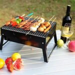 Portable BBQ stand